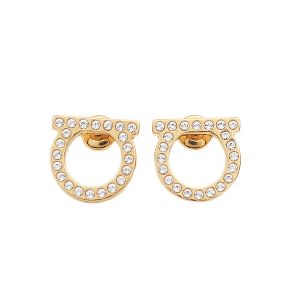 フェラガモ FERRAGAMO ピアス 760122-696573 レディース ゴールド